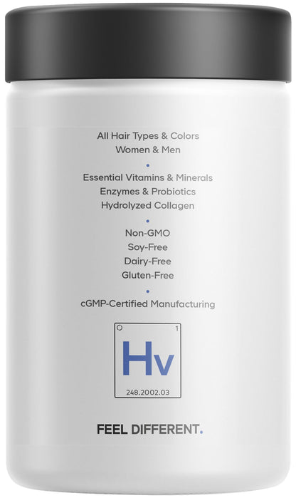 Codeage Hair Vitamins 10000 mcg Biotin, Keratin, Collagen, Vitamin A, B12, C, D3, E, Zinc, Turmeric, Probiotics, Enzymes, Inositol - Hair Care Support - Healthy Hair Supplement Pills - 120 Capsules CodeageBuy Supplements Australia