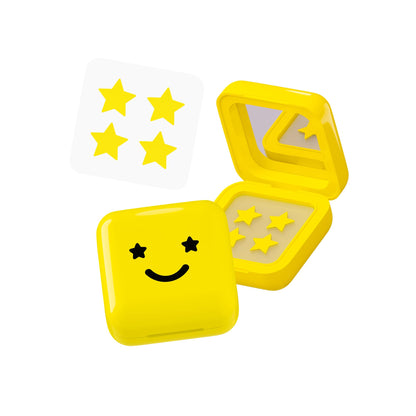 Starface Hydro-Star Pimple Patches + Big Yellow Compact, Clinically Proven Spot Shrinking in 6 Hours, Absorb Fluid and Reduce Redness, Hydrocolloid, Vegan and Cruelty-Free Skincare (32 Count) Starface WorldBuy Supplements Australia