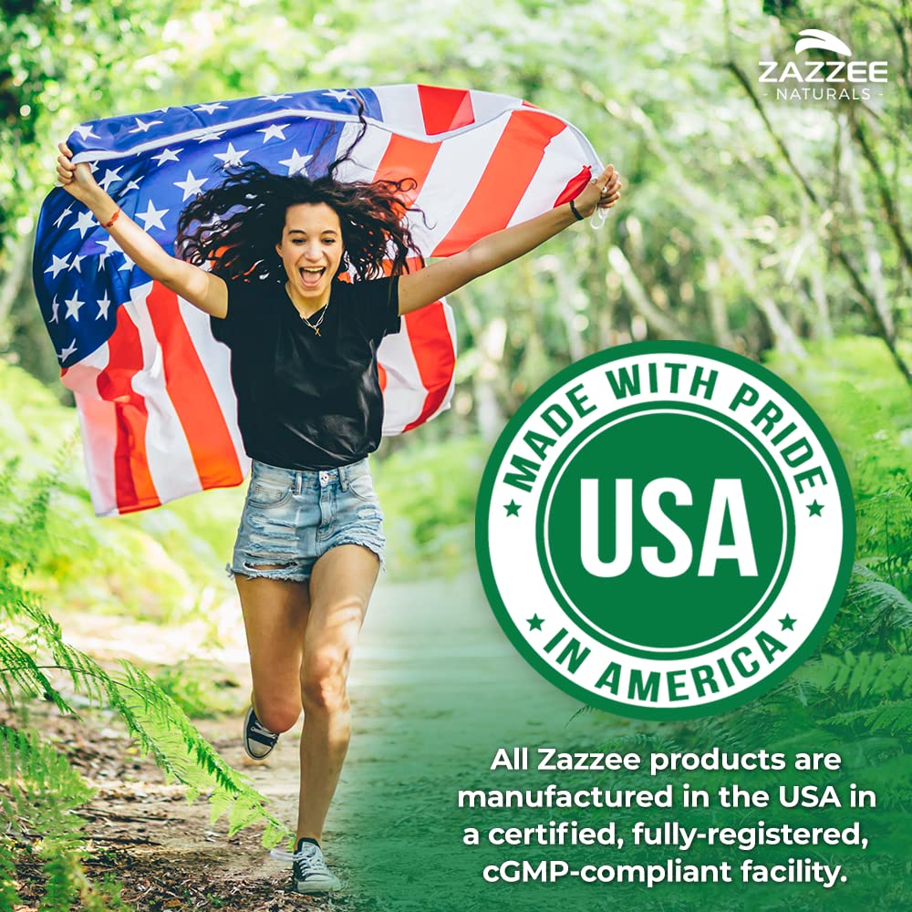 Zazzee D-Mannose, 1000 mg per Serving, 180 Vegan Capsules, 3 Month Supply, Potent & Fast-Acting, Certified Kosher, 100% Pure, All-Natural Urinary Tract Health Support, 100% Vegetarian, Non-GMO ZazzeeBuy Supplements Australia