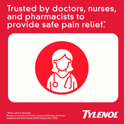 Tylenol Extra Strength Acetaminophen Rapid Release Gels, Fast, Strong Pain Relief, Fever Reducer, 500 mg Gelcaps with Laser‑Drilled Holes for Fast Release, OTC Medicine, 100 Count TylenolBuy Supplements Australia