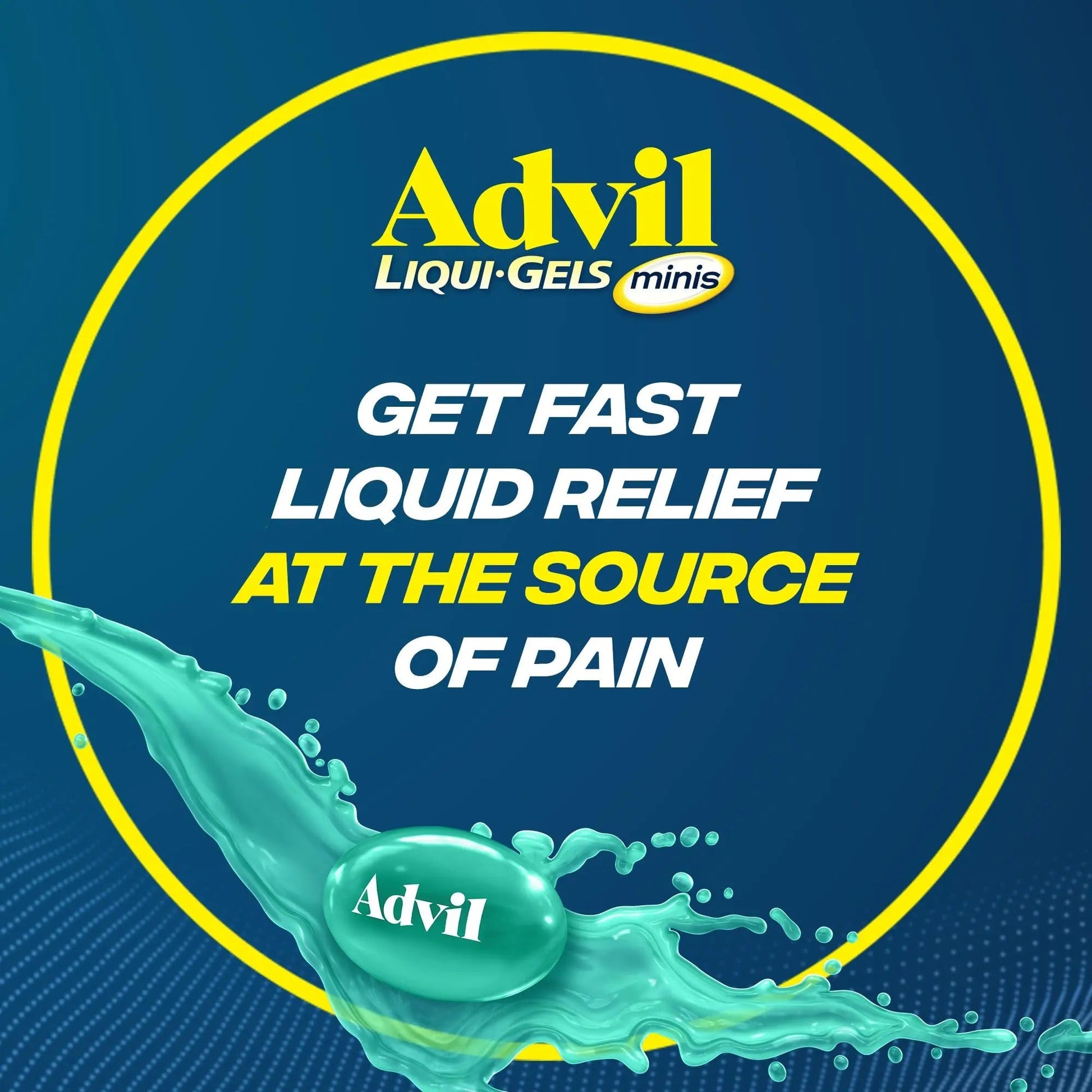 Advil Liqui-Gels minis Pain Reliever and Fever Reducer, Pain Medicine for Adults with Ibuprofen 200mg for Pain Relief - 200 Liquid Filled Capsules AdvilBuy Supplements Australia