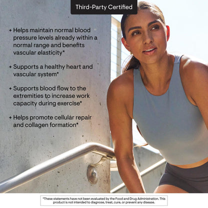 THORNE - L-Arginine - Sustained-Release - Supports Heart Health, Nitric Oxide Production, Exercise Capacity & Optimal Blood Flow* - Third-Party Certified