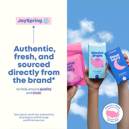 JoySpring Calmify Magnesium Glycinate for Kids | Liquid Magnesium with L-Theanine Supplement | Chamomile Extract & Passion Flower Extract | Sugar-Free Calm Drops | 1 fl oz (30 Servings) JoySpringBuy Supplements Australia