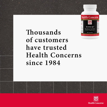 Health Concerns Raise Qi – Energy & Immune System Support – Bu Zhong Yi Qi Wan Formula – Astragalus, Ginseng & Dong Quai Herbal Supplement for Weakness, Digestion & Yang Qi Balance – 90 Capsules Health ConcernsBuy Supplements Australia