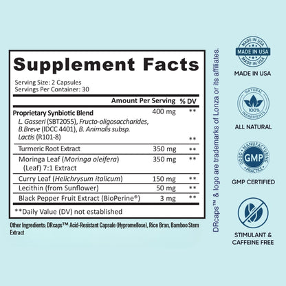 BB Company Provitalize | Probiotics for Women Digestive Health, Menopause, Joint Support | Sexy Midsection Curves, Bloat | Turmeric Curcumin Moringa | Packaging Vary | 60 Ct BB Company buy supplements Au