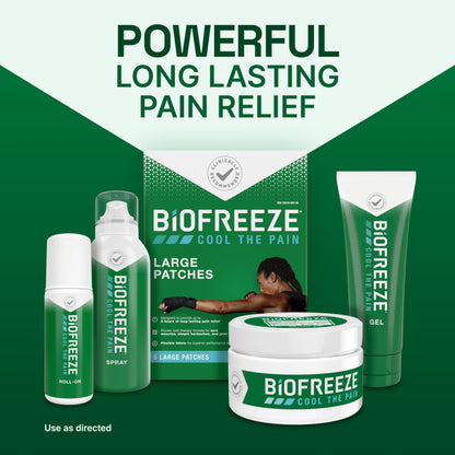 Biofreeze Spray, Gel, & Roll-On Pain Relief Variety Pack, Muscle Pain Relief, Arthritis Pain Reliver, Neck Pain Relief, Cooling Menthol Joint Pain Relief, 3 Fl Oz Spray, 3 Fl Oz Gel, 2.5 Fl Oz Roll On BiofreezeBuy Supplements Australia