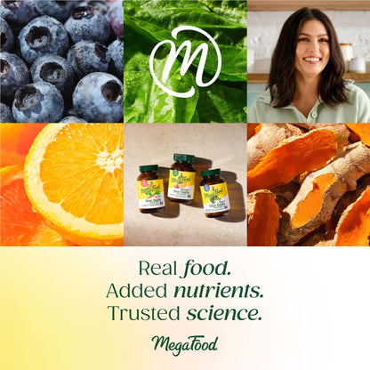 MegaFood Methyl B12 - Vegan - Includes Methyl Folate, Vitamin B12 & B6 - Supports Cellular Energy Production, Nervous System Health