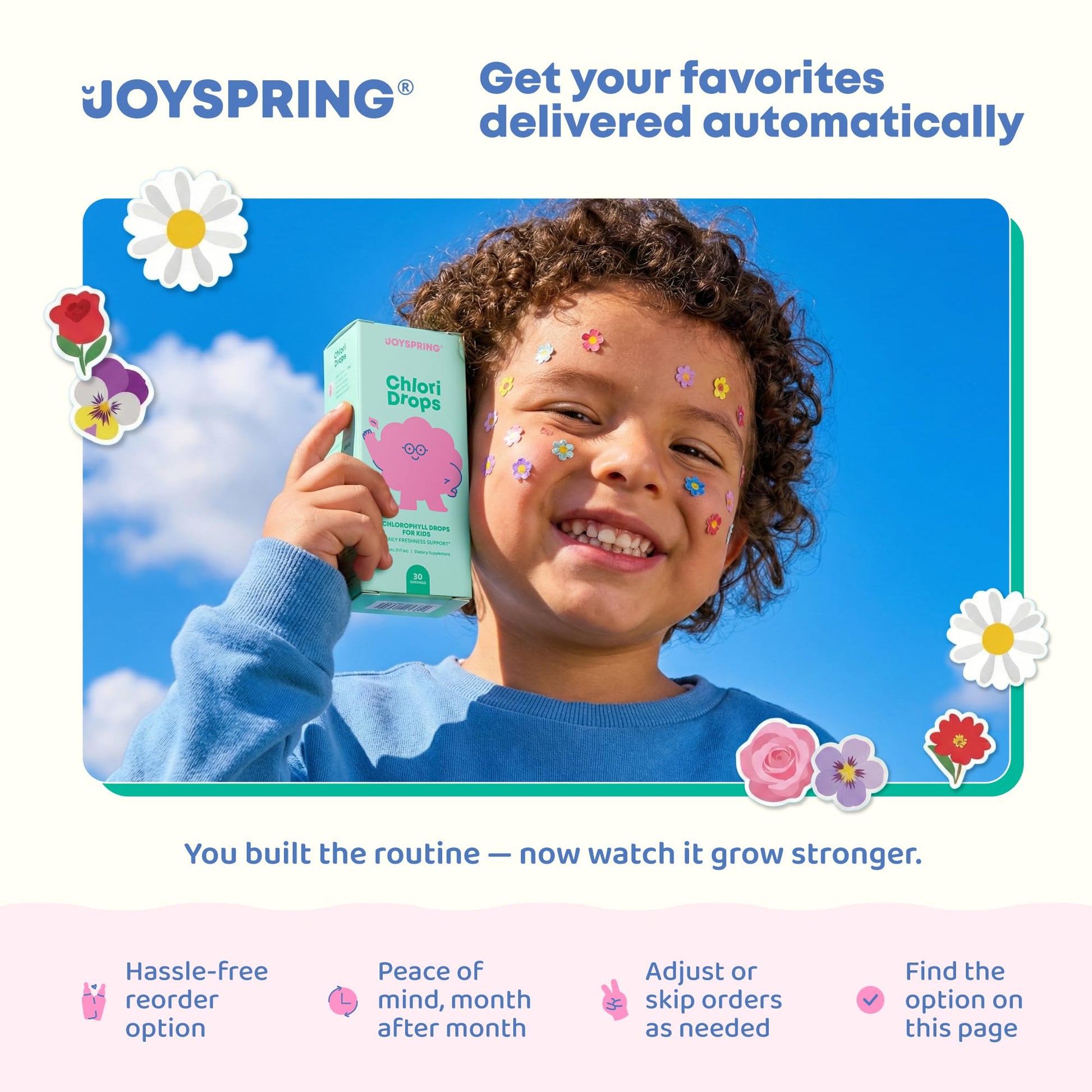 JoySpring Calmify Magnesium Glycinate for Kids | Liquid Magnesium with L-Theanine Supplement | Chamomile Extract & Passion Flower Extract | Sugar-Free Calm Drops | 1 fl oz (30 Servings) JoySpringBuy Supplements Australia