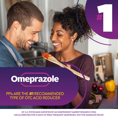 GoodSense Omeprazole Delayed Release Tablets 20 mg, Stomach Acid Reducer for Frequent Heartburn Treatment, 42 Count GoodSense buy supplements Au