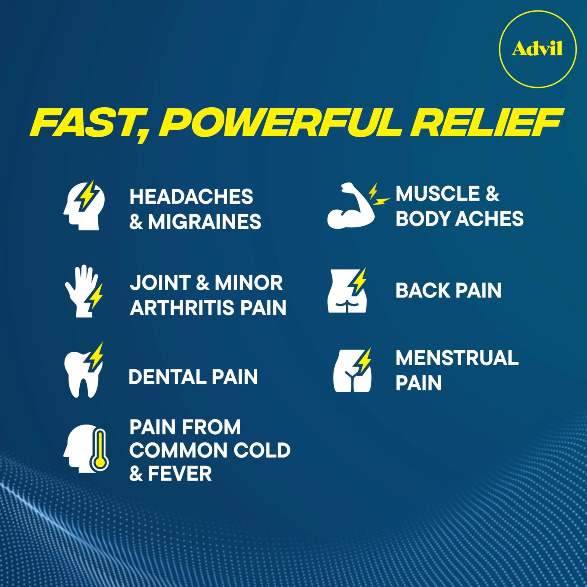Advil Ibuprofen Coated Caplets Pain Reliever and Fever Reducer 200 Milligram 24Ct AdvilBuy Supplements Australia