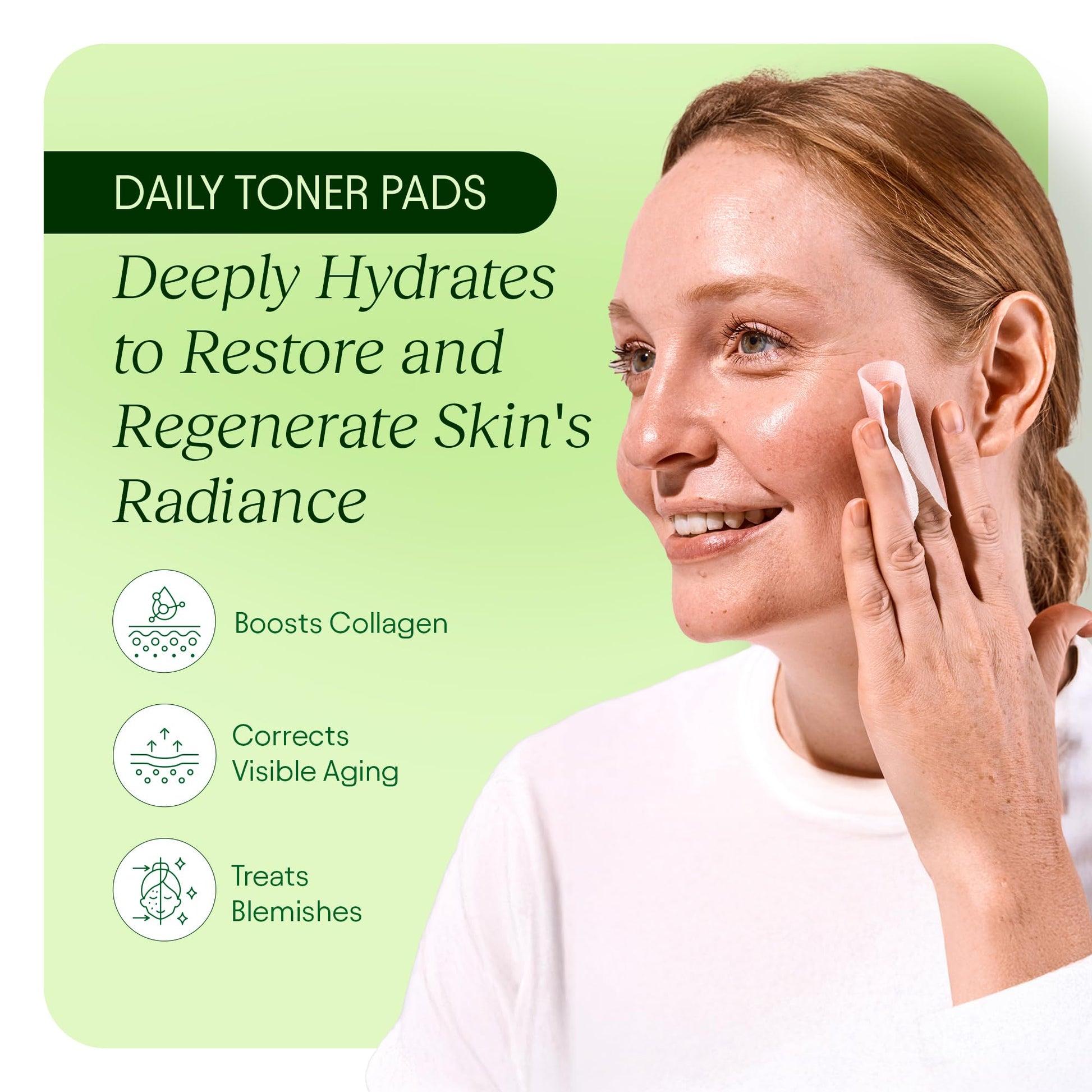 JiYu Toning Polish Pads - Korean Skincare for Dark Spots, Wrinkles & Dull Skin - Hydrating Facial Treatment with Snail Mucin, Niacinamide, Peptides & Centella - 100 Count JiYuBuy Supplements Australia